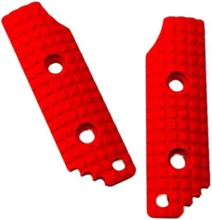 1 Pair Custom G10 Scales Fits for Strider SA DB, Premium Handle Patch DIY Replacement Accessory(Red)