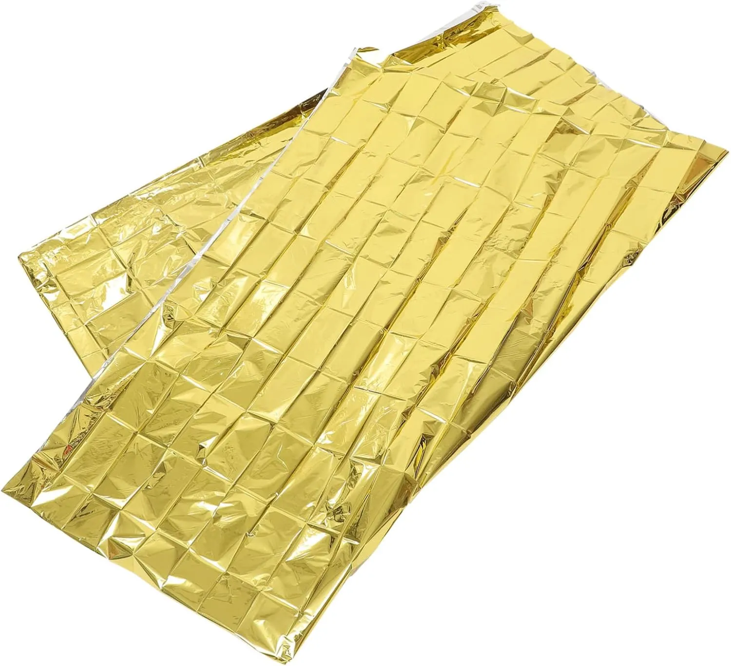 10-Pack Emergency Survival Blanket Thermal Insulation Blanket for Outdoor Camping Emergency Supplies