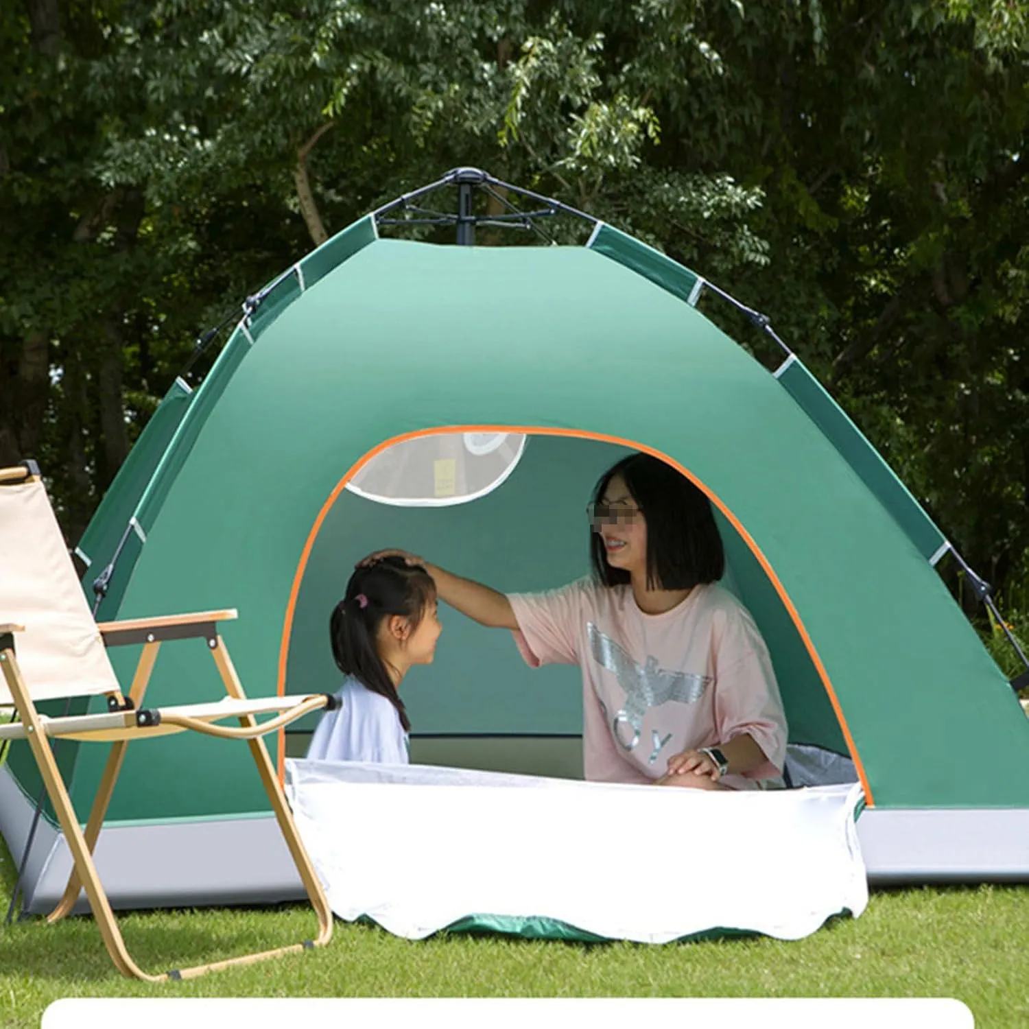 1/2/3/4 Person Camping Tent, Instant Easy Pop Up Tents Camping Portable Windproof Dome Tent Easy to Set Up with Carry Bag for Outdoor Hiking Camping Beach Garden Picnic