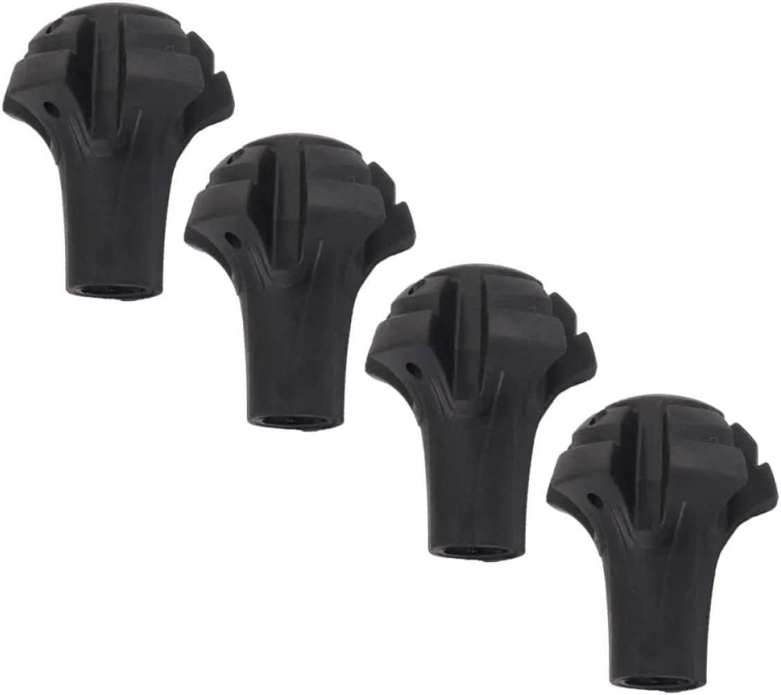12pcs Foot for Trekking Poles Non- Thickened Crutch Pads for Enhanced Stability and Safety Any