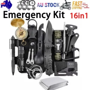 16in1 SOS Kit Outdoor Emergency Equipment Box For Camping Survival Gear V201-W12991620