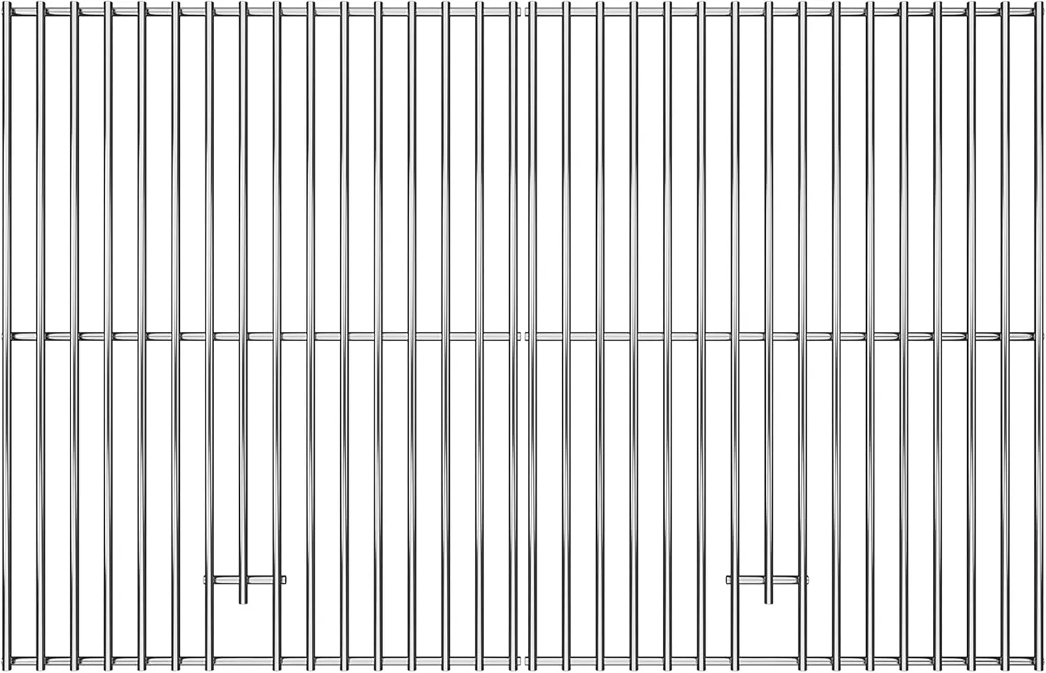 17 Inches Cooking Grates for Home Depot Nexgrill 720-0830H, 720-0830D, 720-0783E, 720-0783C, Heavy Duty Stainless Steel Grill Grate Replacement