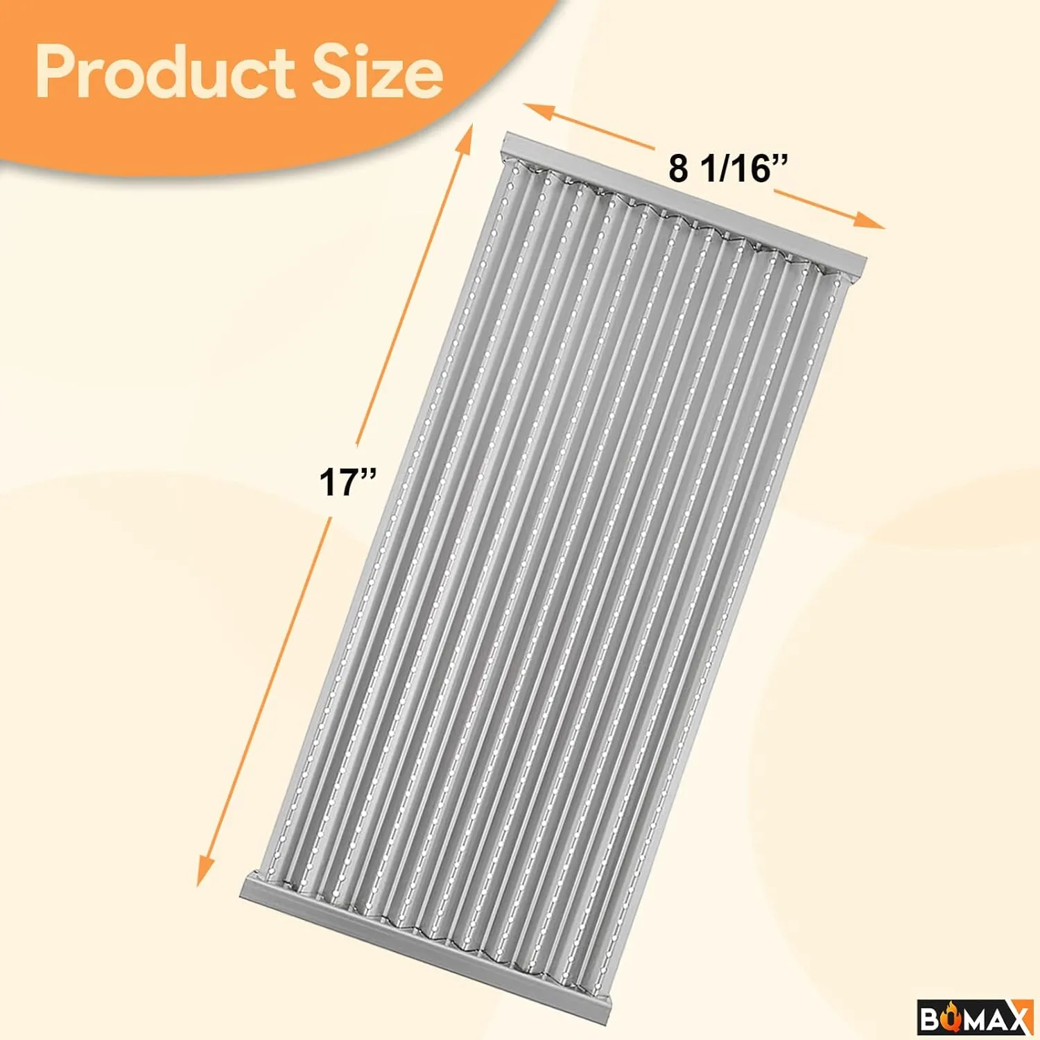17" Grill Emitter Replacement Parts for Charbroil TRU Infrared 3 Burner 463242516 463355220 466242516 463246018 466242515 466242615 463243016 G466-2400-W1 for Charbroil Grill Replacement Parts