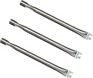 17" Stainless Steel Burner For Ducane Stainless & Meridian Series Grill Models, Fits Ducane 3100,3200, Ducane Affinity S5200, Home Depot 30400040,BBQ Grillware,Original Part D30500603, 3 Pack.