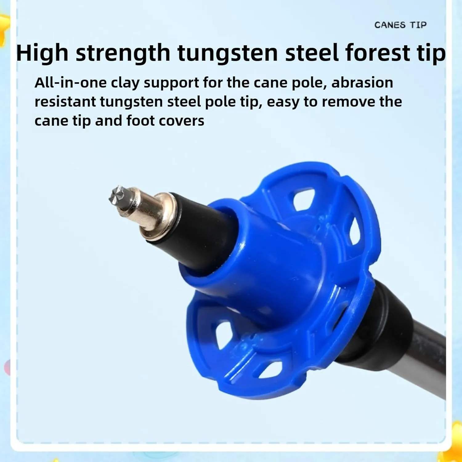 190g Retractable Trekking Poles for Children, Adolescent and Youth, Lightweight Adjustable 55cm-115cm Hiking Sticks with Storage Bag, Telescopic Walking Poles with Foot Covers and Mud Holders