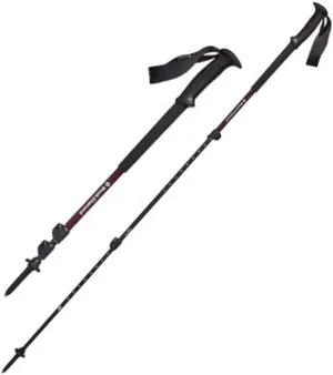 2-Pack Ultralight Aluminum Trekking Poles – Adjustable Shock-Absorbent Hiking Poles with Extended Foam Grip, Tungsten Steel Tips for Backpacking, Camping, and Trekking