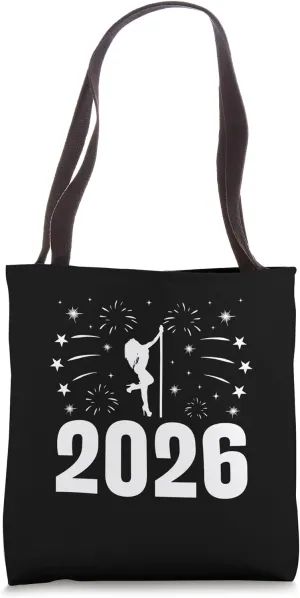 2026 New Year Pole Dancing Poledance Dancer Pole Dance Tote Bag