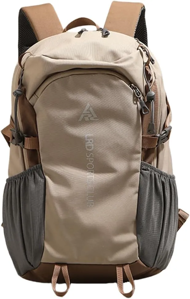 20L Hiking Backpack Camping Backpack Multi-pockets Hiking Daypack (Khaki)