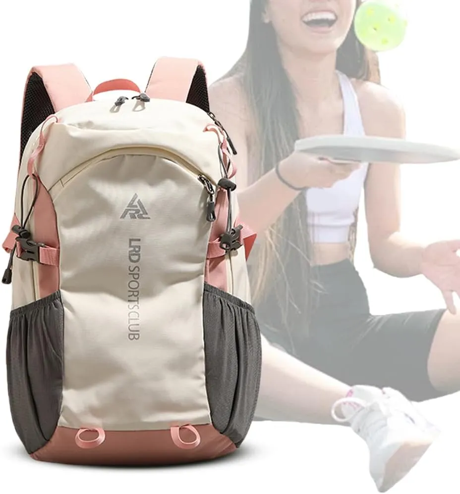 20L Hiking Backpack Camping Backpack Multi-pockets Hiking Daypack (Pink)
