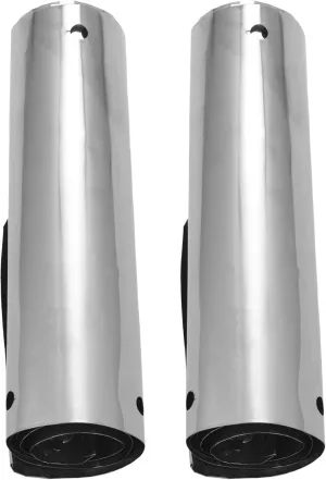 2X Pure Titanium Camping Stove Wind Shield Camping Stove Wind Screen Outdoor Gas Stove Windproof Windshield 15cm
