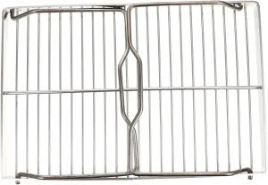 304 Stainless Steel Portable Barbecue Folding Grill Rack Easy to Carry for Camping Beach Picnic