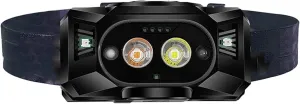 350 Lumens Headlight, Rechargeable Headlamp, 6 Lighting Modes, IPX4 Water Resistant for Trail Running, Camping and Hiking