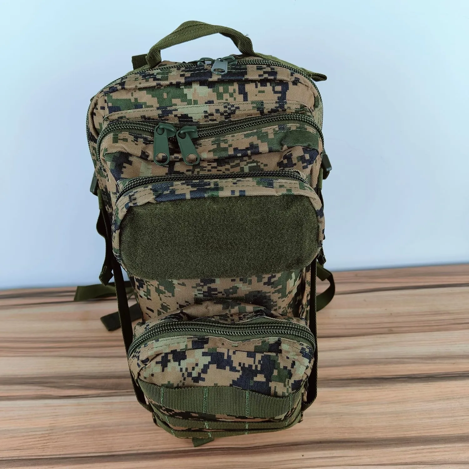 3P Tactical Backpack - 30L Capacity, Waterproof Oxford Cloth, MOLLE System - Ideal for Hiking, Rucking, and Military Use (Travel, DATA), OSFA