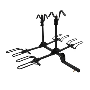 4-Bike Hitch Rack, Foldable and Tiltable