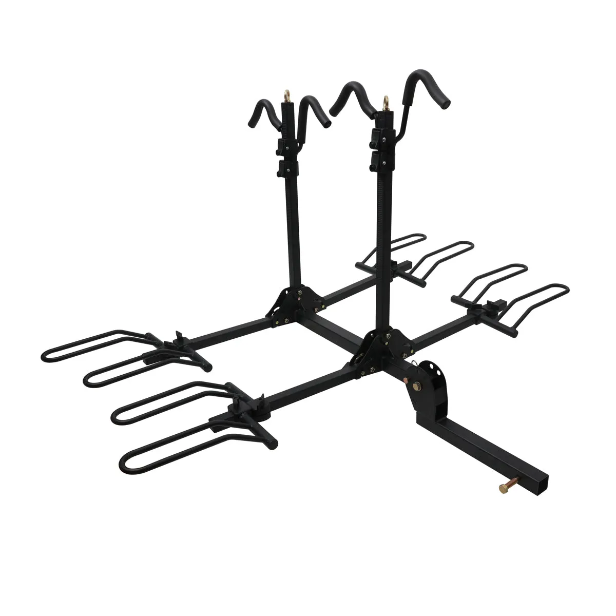 4-Bike Hitch Rack, Foldable and Tiltable