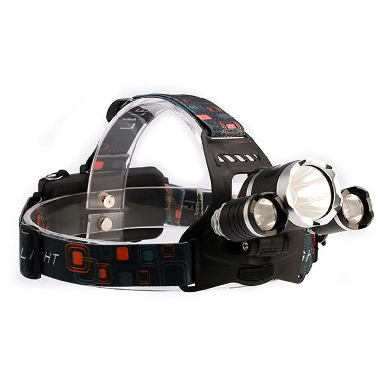 4-mode 8000Lm  LED Headlamp Set