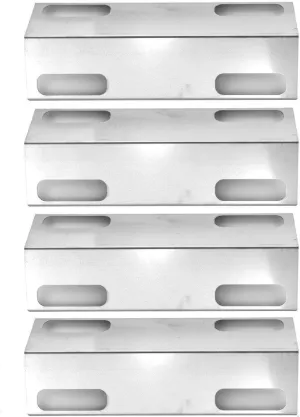 4 Pack Stainless Steel Replacement Heat Plate for Ducane 3000D, Affinity 3000 Series, 3073101, Affinity 3100, Affinity 3300, Affinity 3400, Affinity 4100, Affinity 4200, Affinity 4400 Gas Grill Models