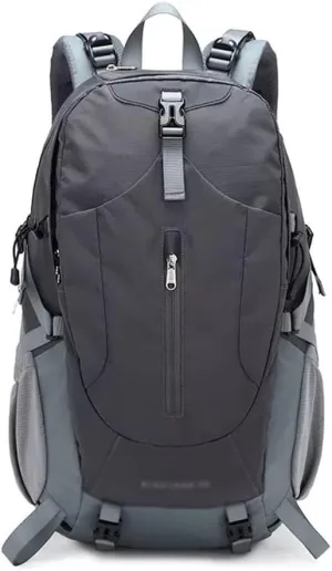 40L Mountaineering Backpack Multi Pocket Outdoor Camping Bag Travel Mountaineering Bag(A)