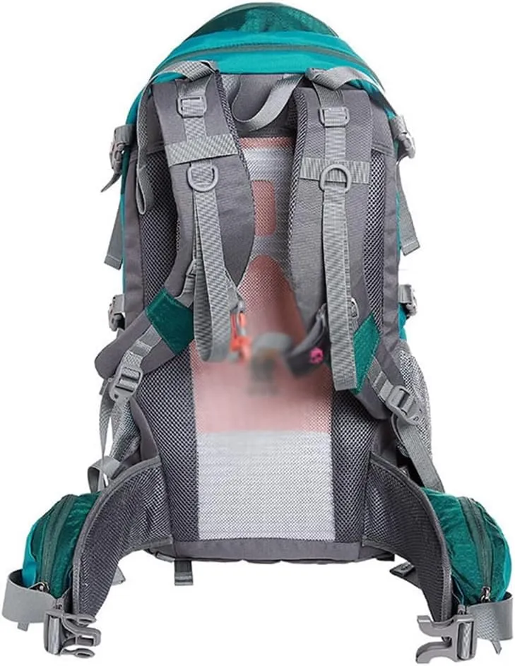 40L Mountaineering Backpack Travel Backpack Camping Hiking Sports Outdoor Bag Travel Rucksack(Black)