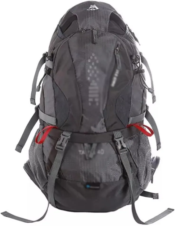 40L Mountaineering Backpack Travel Backpack Camping Hiking Sports Outdoor Bag Travel Rucksack(Black)