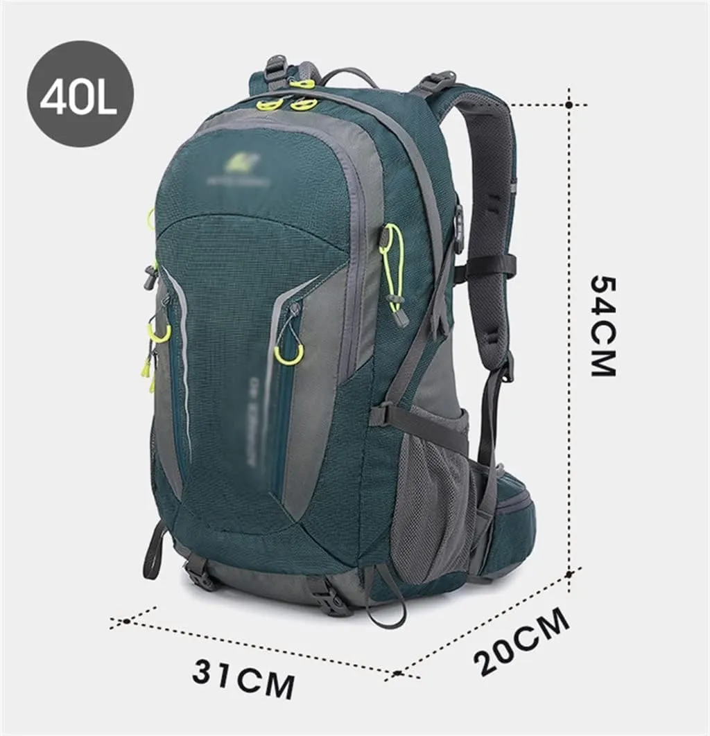 40L Sports Travel Backpack Outdoor Camping Rucksack Hiking Backpack Mountaineering Bag(E)