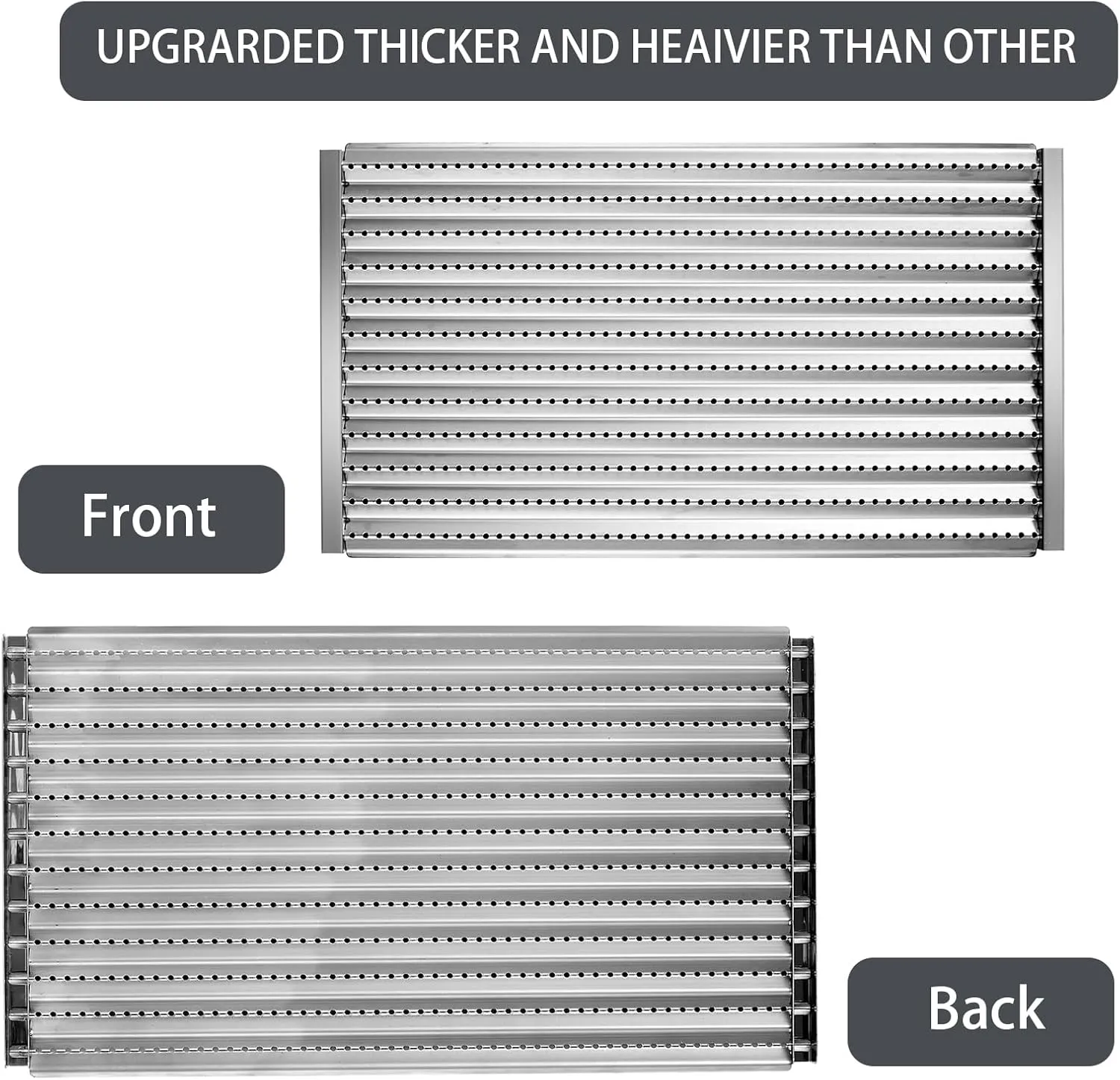 463242516 Emitter Plates Grill Grates Replacement Parts for Charbroil Grill Parts Tru Infrared 463242515 G466-2400-W1 463367016 463246018 463243016 606680 Lowe's 466242515 466242615 Grill Emitter
