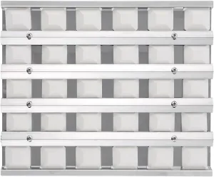 510-1024 Briquette Tray Replacement Parts for Alfresco Artisan AAEP36 ARTP36 AAEP26 Built-in Gas Grill Briquettes Replacement Stainless Steel Heat Plate Heat Trays with 30pcs Ceramic Briquettes