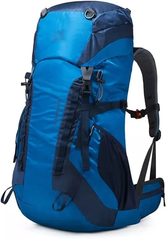 52L Outdoor Mountaineering Bag Mountaineering Backpack Mountaineering Sports Bag with Rain Cover