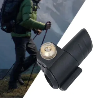 5xReplacement Walking Trekking Cane Locking Clips for Mountaineering Backpacking Climbing Walking Snowshoeing Outdoor, 5 Pcs