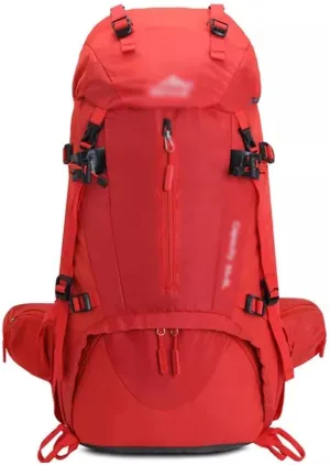 60L Mountaineering Bag Travel Backpack Outdoor Camping Rucksack Men's Backpack (E,As the picture shows)