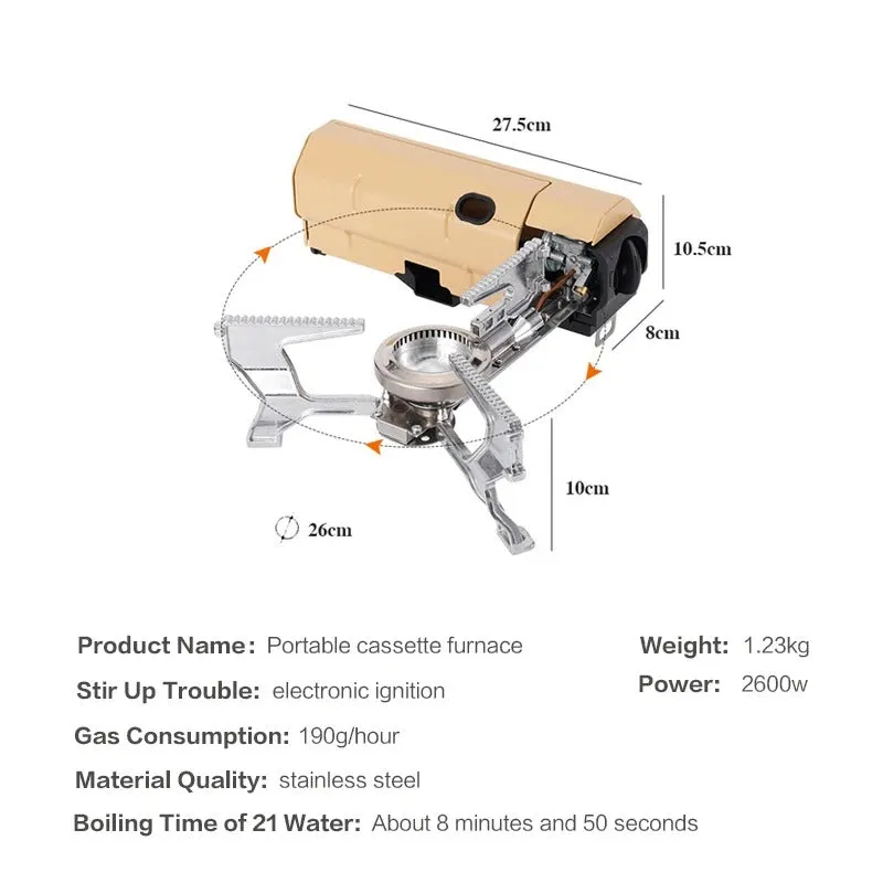 6500 Watt TAKUMURANO Portable Gas Stove