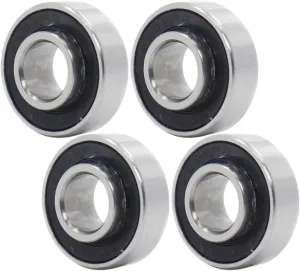 698-2RSE Bearing 8 * 19 * 6 * 7.5 mm 4Pcs Full Balls Bicycle Pivot Repair Parts 698 2RS RS Ball Bearings 698-2RS