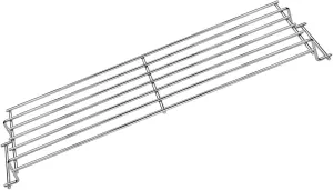 69866 Grill Warming Rack for Weber Spirit 200 Series & GS4 Spirit II 200 Series Fits Spirit E-210 S-210 E-220 S-220 with Front Controls Replacement for Weber 67026 7640 Stainless Steel Grill Top Rack