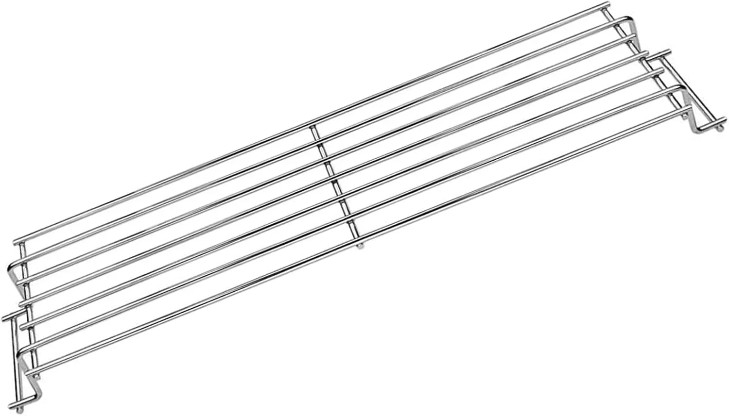 69866 Grill Warming Rack for Weber Spirit 200 Series & GS4 Spirit II 200 Series Fits Spirit E-210 S-210 E-220 S-220 with Front Controls Replacement for Weber 67026 7640 Stainless Steel Grill Top Rack