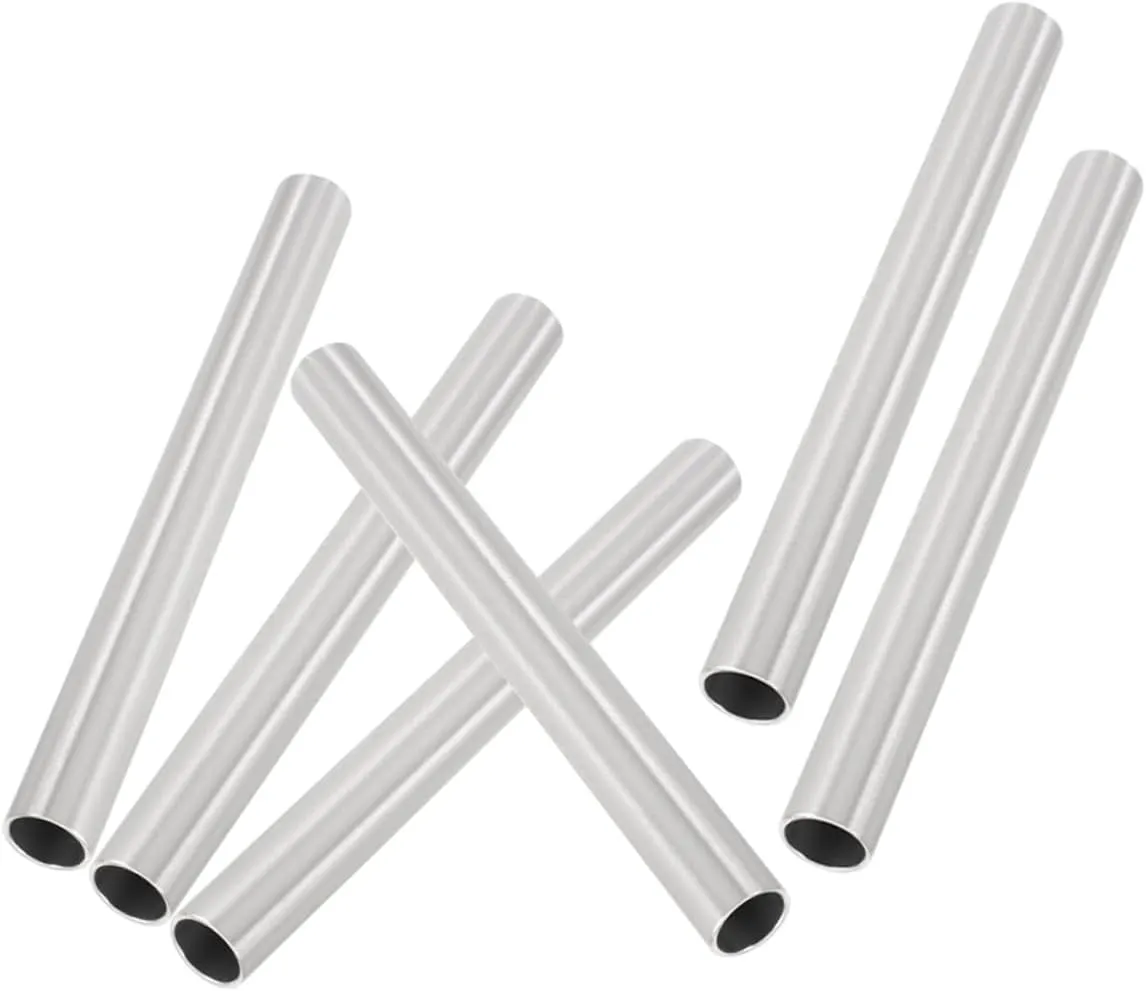 6Pcs Tent Connector Tubes for Tent Pole Repair Versatile Replacement Parts for Outdoor Camping Lightweight and Portable Precision Fit for Secure Connections