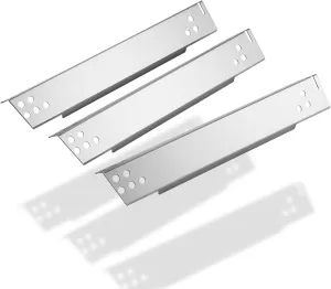 70-01-791 DGP397CNN-D Heat Tent Grill Replacement Parts for Dyna Glo Grill Heat Shield DGP397CNN DGP397CNP-D DGP397CNP DGP397SNN-D DGP397SNN DGP397SNP-D DGP397SNP 3 Burner Grill Parts 3PCS