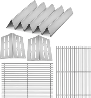 7524 7528 Cooking Grates 7622 Heat Deflectors 7620 Flavorizer Bars for Weber Genesis Grill Replacement Parts E-310 E-320 E-330 S-310 S320 S-330 EP-310 EP-320