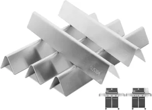 7620 7621 Flavorizer Bars for Weber Genesis Grill Parts Replacement & Weber Grill Parts Genesis E330 Series Genesis E310 E320 300 SER (w/ Front Control Knobs) Burner Cover for Weber 62783 62784 93025