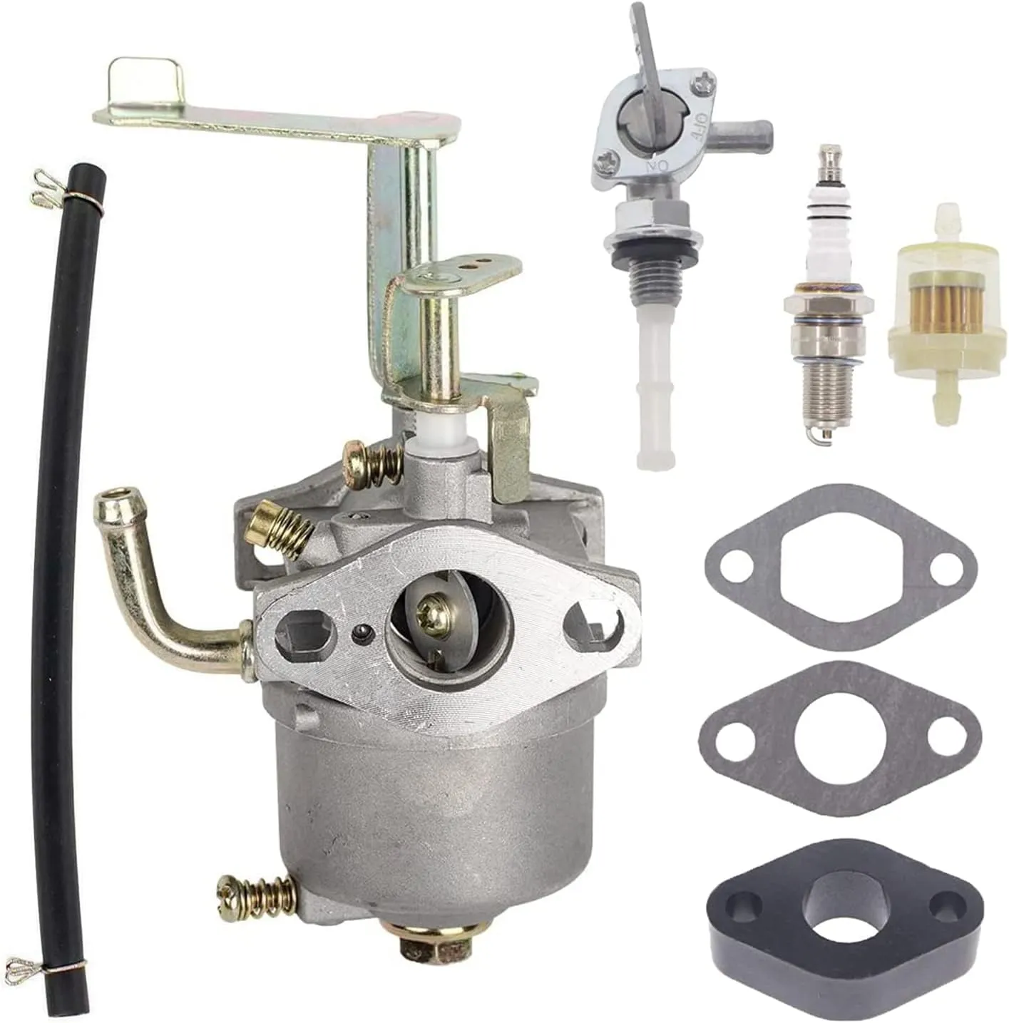 79cc/99cc Carburetor with Gasket Kit compatible with Powermate PWLE0799 PWLE0799F2N 79CC 9" 3.5 FT-LBS Edger 99cc Gsaoline Engine