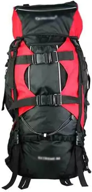 80L Multifunctional Outdoor Bag Large Capacity Backpack with Rain Cover Travel Backpack Mountaineering Travel Bag(D)