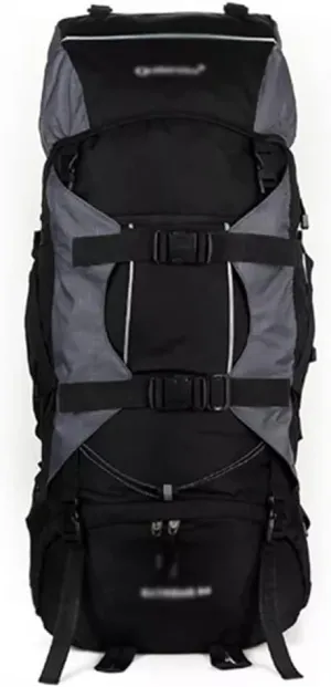 80L Multifunctional Outdoor Bag Large Capacity Backpack with Rain Cover Travel Backpack Mountaineering Travel Bag(E)