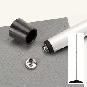 Adjustable Boat Cover Support Pole 27.5'' - 59.25''