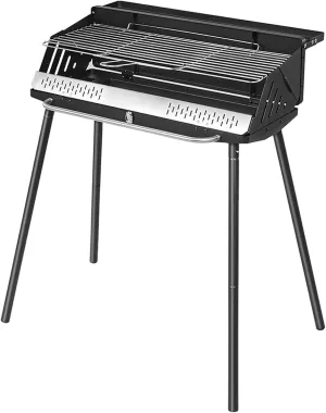 Adjustable Height Portable Grill, Grill Outdoor, Charcoal Grills for Backyard, Garden, Picnic, Tailgating