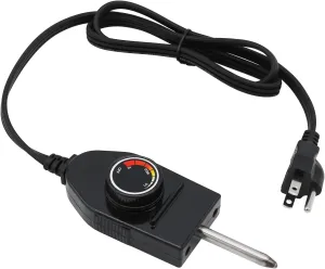 Adjustable Thermostat Probe Power Cord for Masterbuilt Smoker, Electric Smoker Parts for Masterbuilt, Most of Outdoor Cooking Electric Smokers and Grills Heating Element