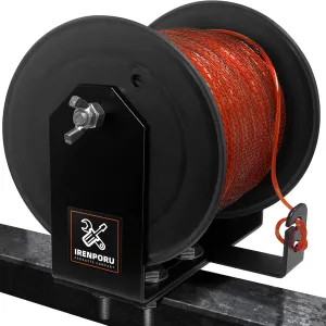 Adjustable Width (4.65"-9.54") Weed Wacker Trimmer Line Holder,Line Spool Rack,Supports 3 & 5 Pound Spools,with Mounting Hardware,for Landscape Trailer Organization Accessories