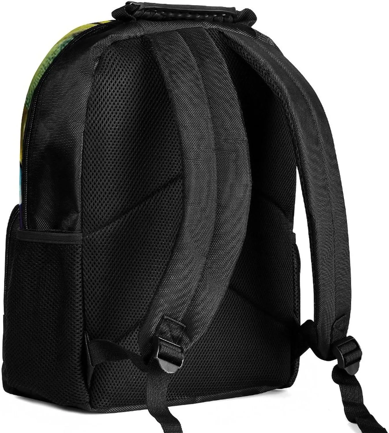 Adults Lightweight Colorful Eagle Art Rucksacks Large Capacity Bookbag With Adjustable Shoulder Straps for Trekking Outdoors Bicycle