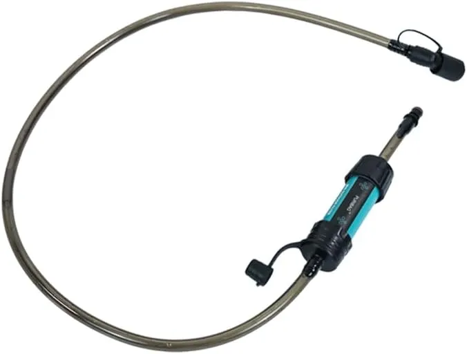 Adventure Pack - Water Filter Kit for Hiking, Camping & Survival - Inline Hollow Fiber Membrane - Portable Hydration & Emergency Filtration