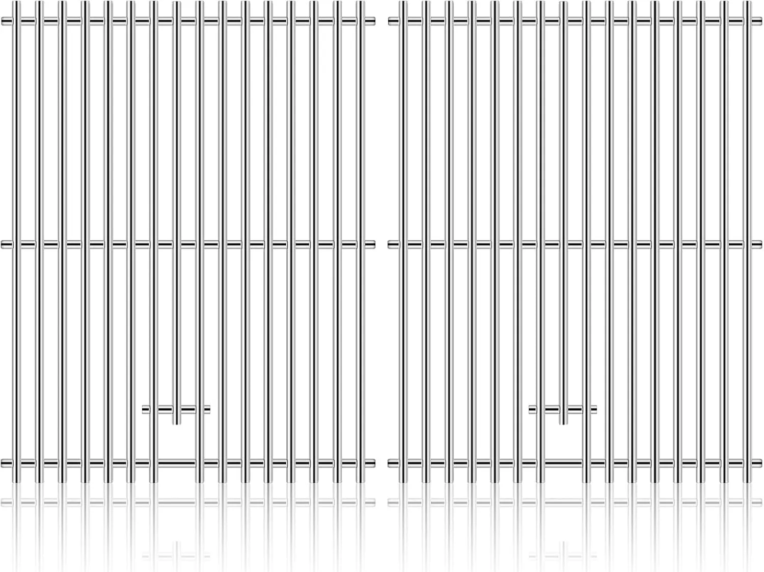 Adviace Grill Parts for Members Mark GR2039201-MM-00, Brinkmann 6345 6430, Bakers & Chefs ST1017-012939, Charmglow 810-7310-S, Grill Grates Replacement for Members Mark Grill GR2039201-MM-00