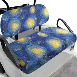 AFPANQZ Golf Cart Seat Cover for Summer - Breathable, Anti-Hot, Waterproof Easy to Install and Clean Golf Cart Blanket