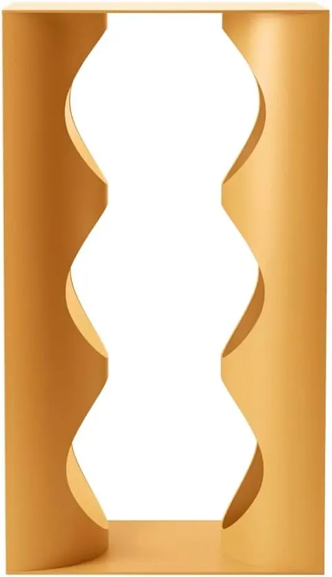 ALFREDO Wine Rack, Saffron Yellow